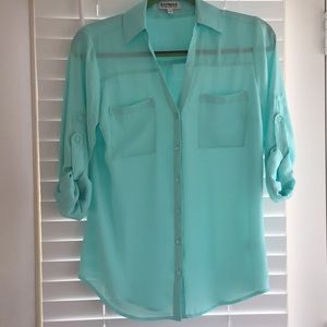 Express Portofino long sleeve blouse!